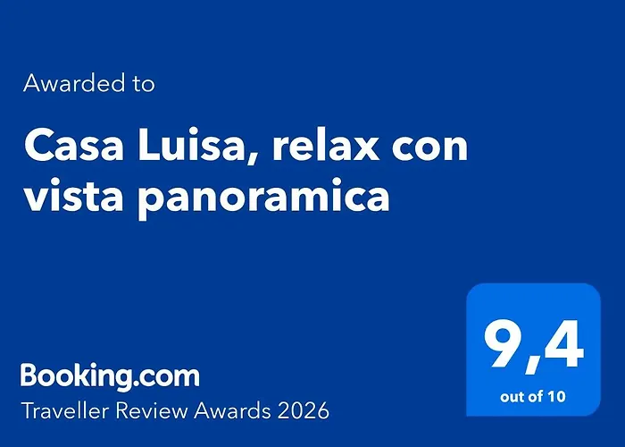 Casa Luisa, Relax Con Vista Panoramica سكيو